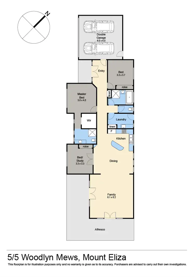 Floorplan of Homely house listing, Lot 5/5 Woodlyn Mews, Mount Eliza VIC 3930