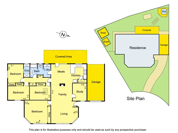 Floorplan of Homely house listing, 10 Lee-Anne Crescent, Bundoora VIC 3083