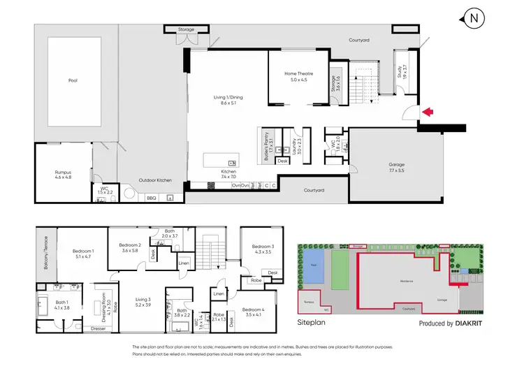 Floorplan of Homely house listing, 43 Plantation Avenue, Brighton East VIC 3187