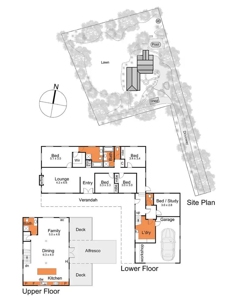Floorplan of Homely house listing, 92 Two Bays Road, Mount Eliza VIC 3930