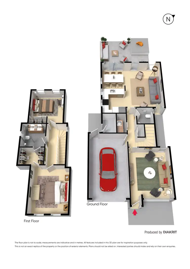 Floorplan of Homely house listing, 2a Frank Street, Frankston VIC 3199