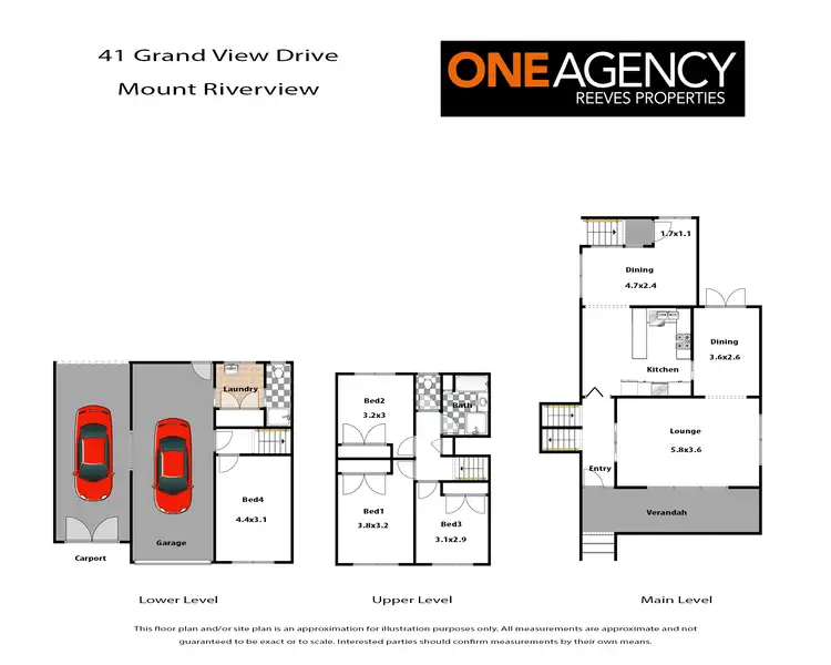 Floorplan of Homely house listing, 41 Grand View Drive, Mount Riverview NSW 2774