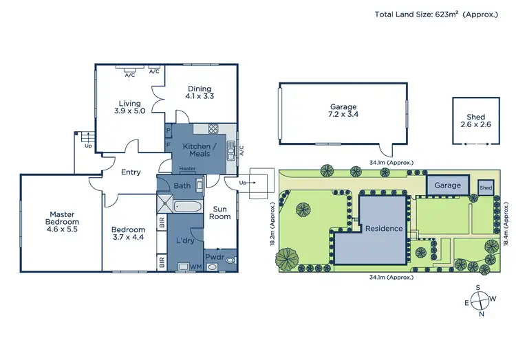 Floorplan of Homely house listing, 8 Mardion Drive, Nunawading VIC 3131