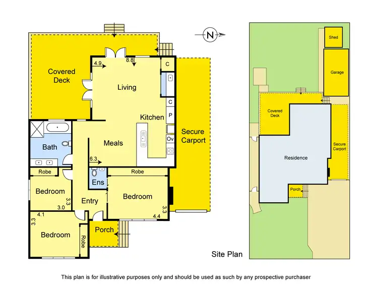 Floorplan of Homely house listing, 17 Medbury Avenue, Watsonia VIC 3087
