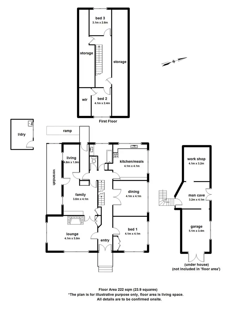 Floorplan of Homely house listing, 42 Wellington Road, Warburton VIC 3799
