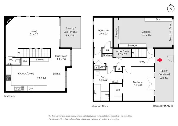 Floorplan of Homely townhouse listing, 11 Young Street, St Kilda East VIC 3183