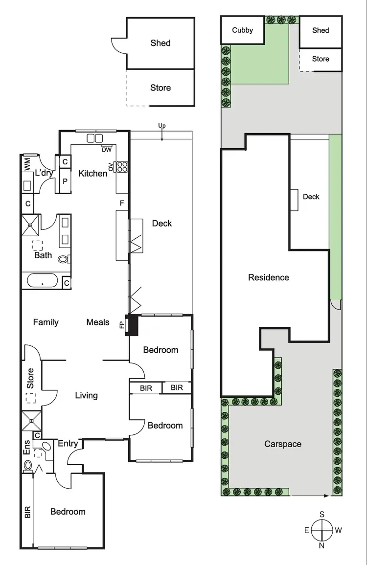 Floorplan of Homely house listing, 25 Russell Street, Caulfield South VIC 3162