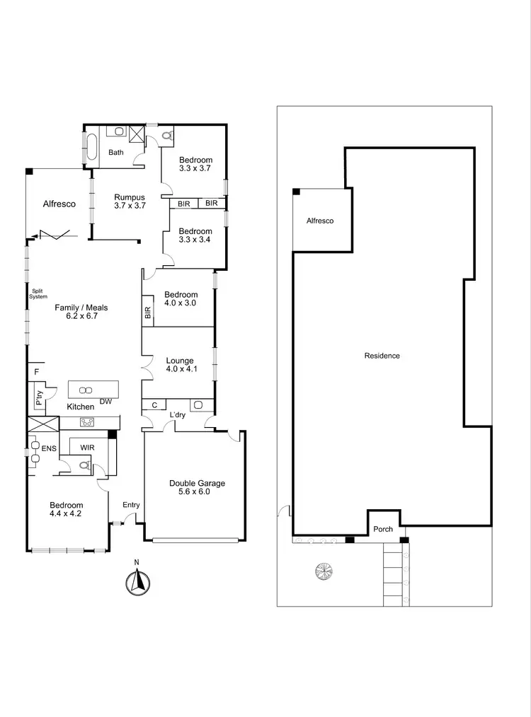 Floorplan of Homely house listing, 11 Impulse Avenue, Doreen VIC 3754