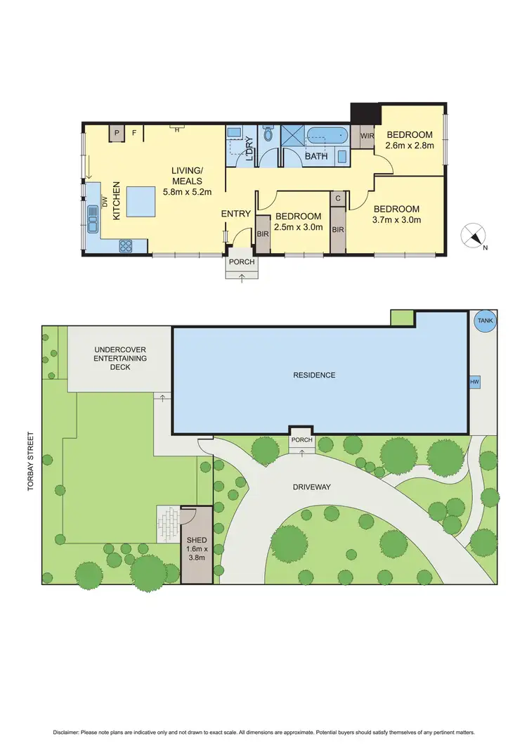 Floorplan of Homely house listing, 22 Melrose Avenue, Macleod VIC 3085