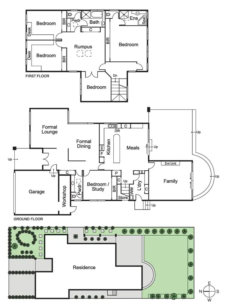 Floorplan of Homely house listing, 27 Maxwell Grove, Caulfield VIC 3162