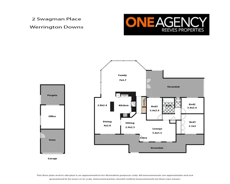 Floorplan of Homely house listing, 2 Swagman Place, Werrington Downs NSW 2747