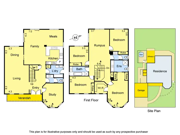 Floorplan of Homely house listing, 24 Bartram Rise, Viewbank VIC 3084