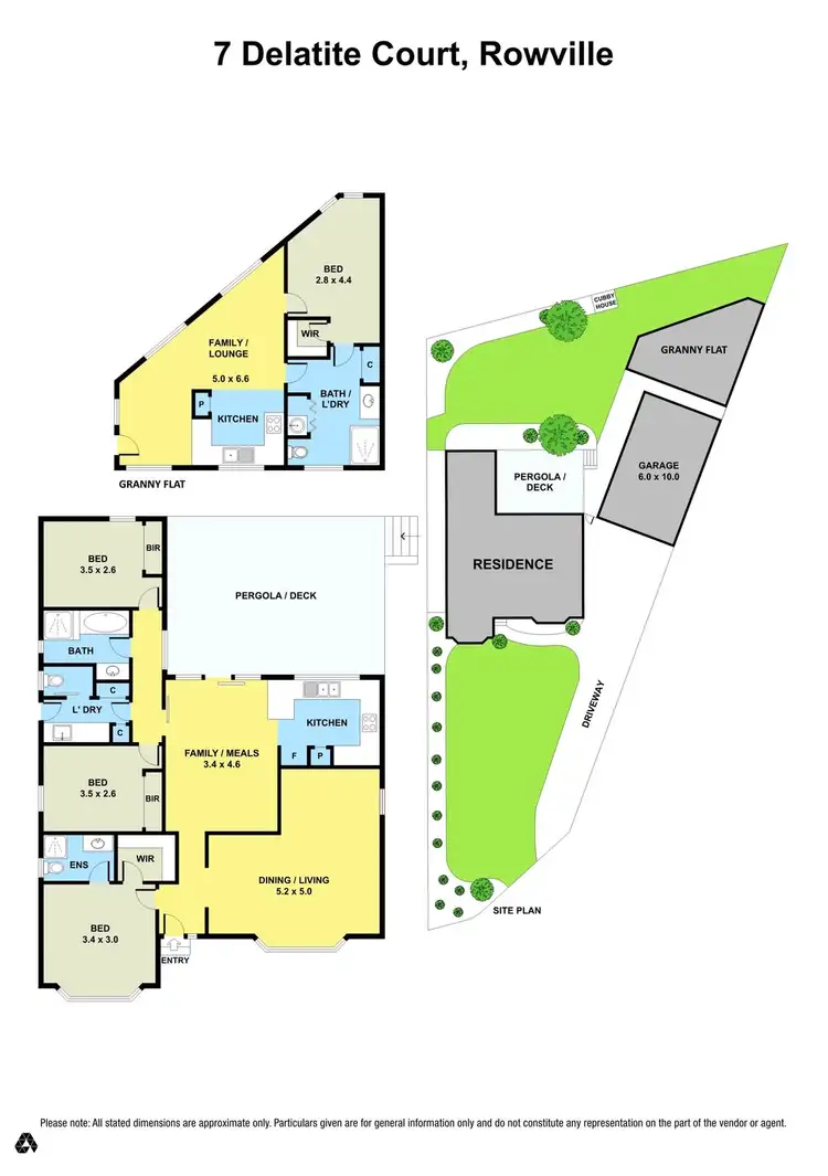Floorplan of Homely house listing, 7 Delatite Court, Rowville VIC 3178