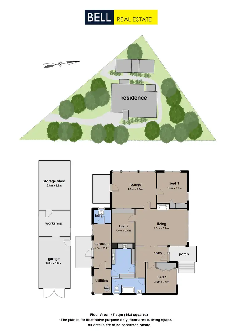 Floorplan of Homely house listing, 7 Falls Road, Kalorama VIC 3766