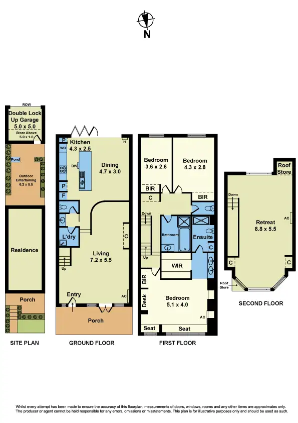 Floorplan of Homely house listing, 3 Rifle Range Drive, Williamstown VIC 3016