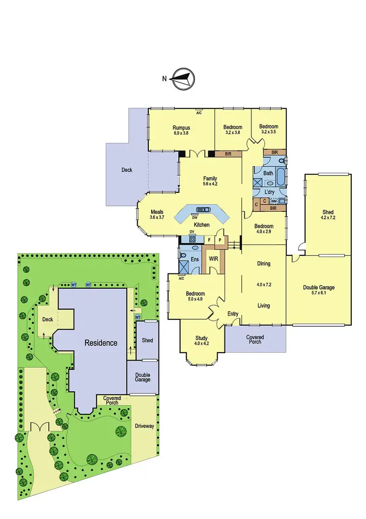 Floorplan of Homely house listing, 3 Thoroughbred Boulevard, Doreen VIC 3754
