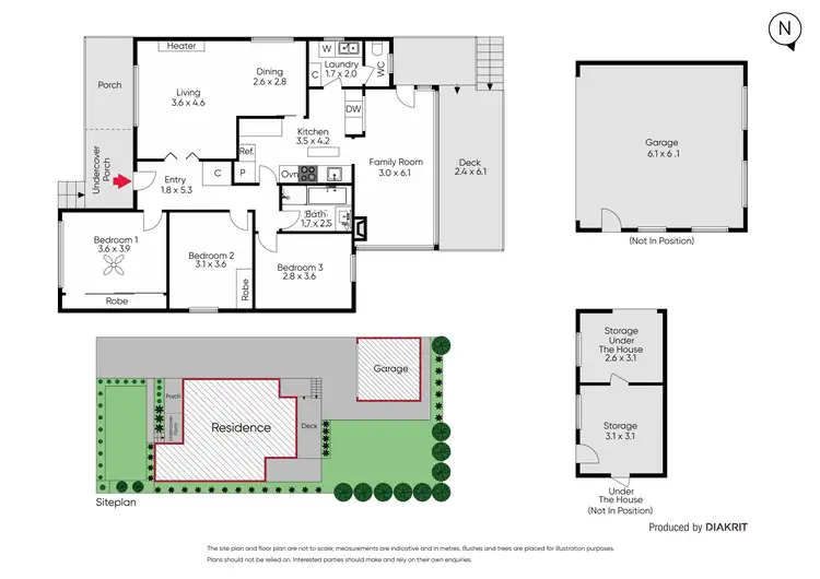 Floorplan of Homely house listing, 15 Hodgson Street, Heidelberg VIC 3084