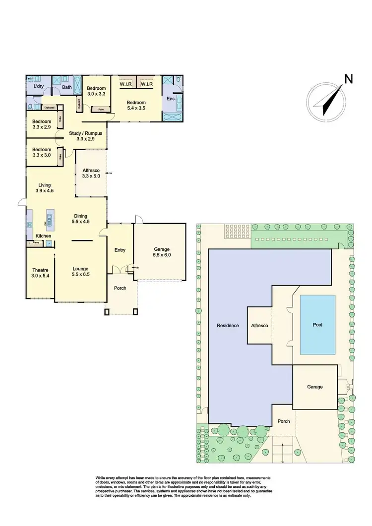 Floorplan of Homely house listing, 184 Hazel Glen Drive, Doreen VIC 3754
