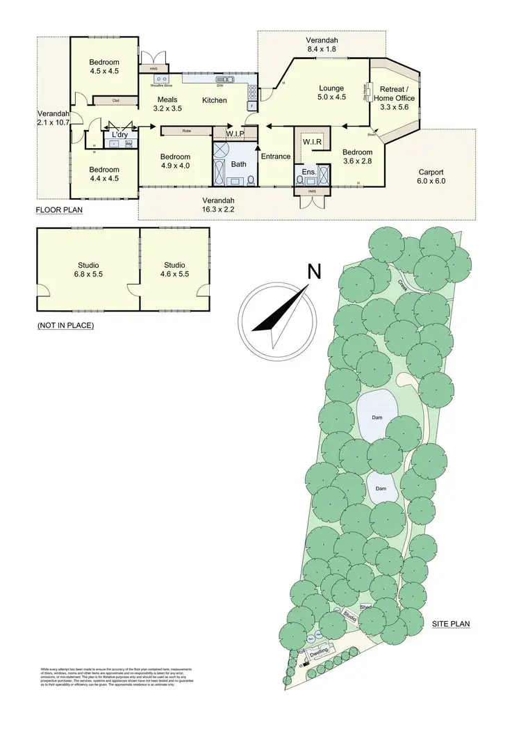 Floorplan of Homely house listing, 89 Westering Road, Christmas Hills VIC 3775