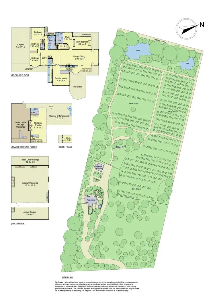 Floorplan of Homely house listing, 285 Flat Rock Road, Hurstbridge VIC 3099