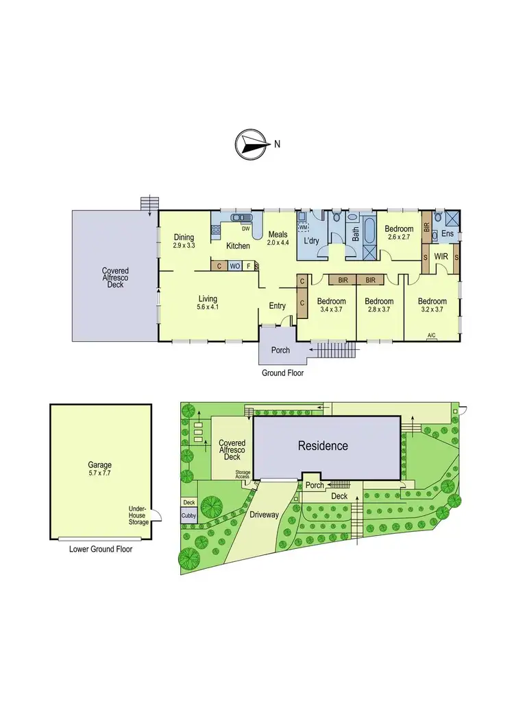 Floorplan of Homely house listing, 21 Gillingham Street, Watsonia North VIC 3087