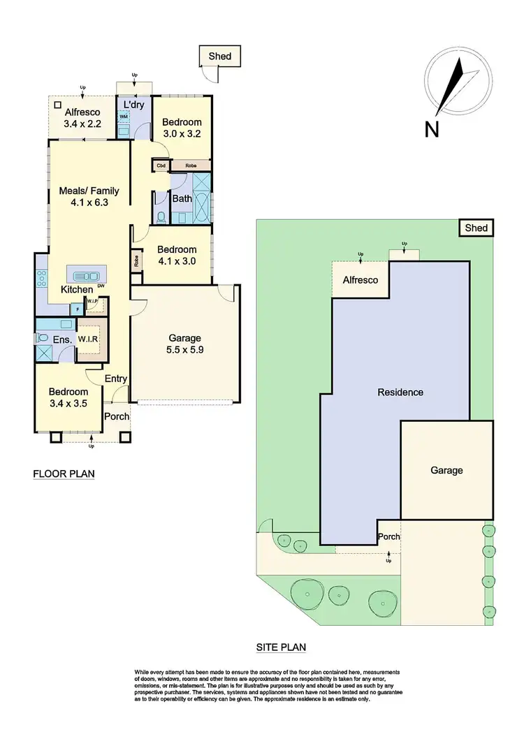Floorplan of Homely house listing, 99 Oakbank Boulevard, Whittlesea VIC 3757