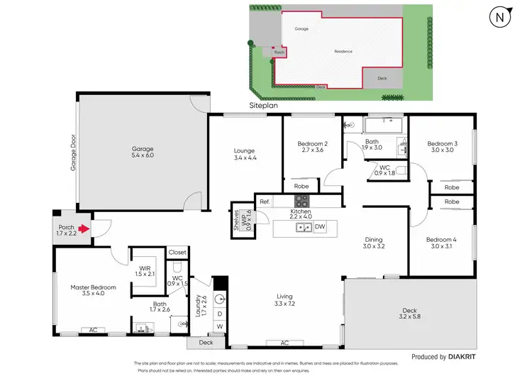 Floorplan of Homely house listing, 41 Plush Circuit, Epping VIC 3076