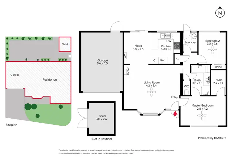 Floorplan of Homely unit listing, 21/1 Young Street, Seaford VIC 3198