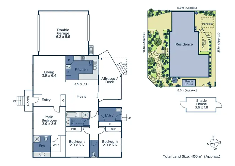 Floorplan of Homely unit listing, 1/21 Woodmason Road, Boronia VIC 3155