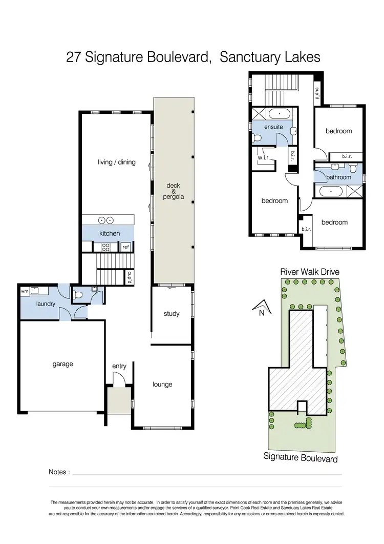 Floorplan of Homely house listing, 27 Signature Boulevard, Sanctuary Lakes VIC 3030