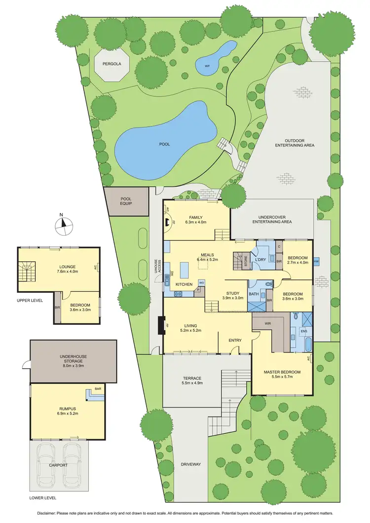 Floorplan of Homely house listing, 5 Christine Avenue, Eltham VIC 3095