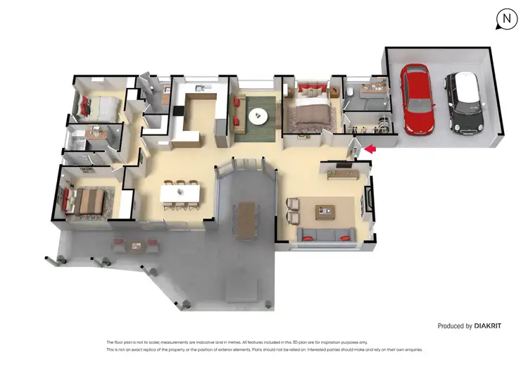 Floorplan of Homely house listing, 5 Millperra Court, Frankston VIC 3199