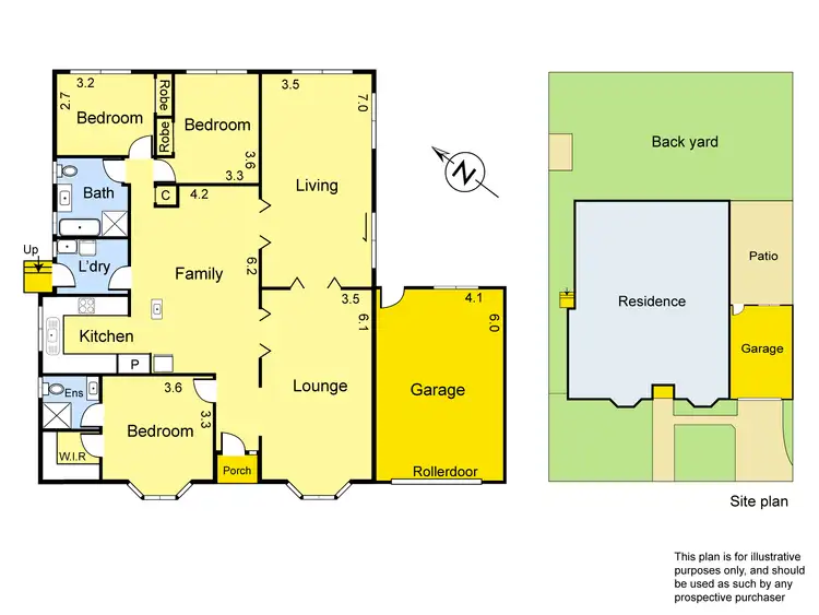 Floorplan of Homely house listing, 52 Frensham Road, Watsonia VIC 3087
