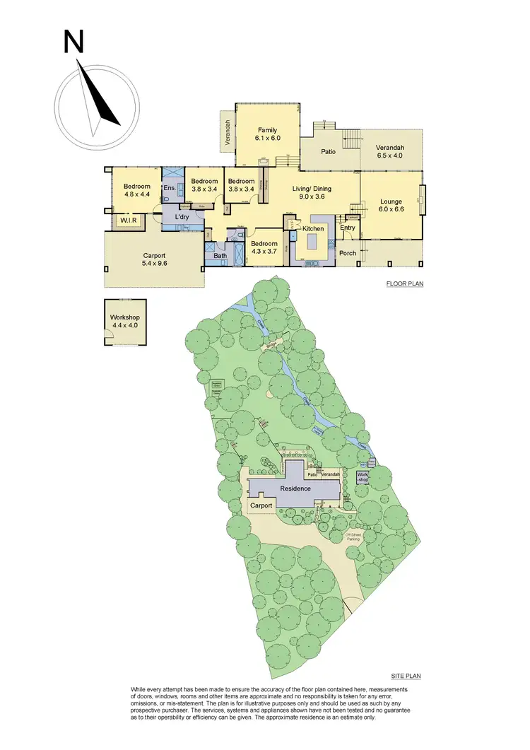 Floorplan of Homely house listing, 1 Yarra Braes Road, Eltham VIC 3095