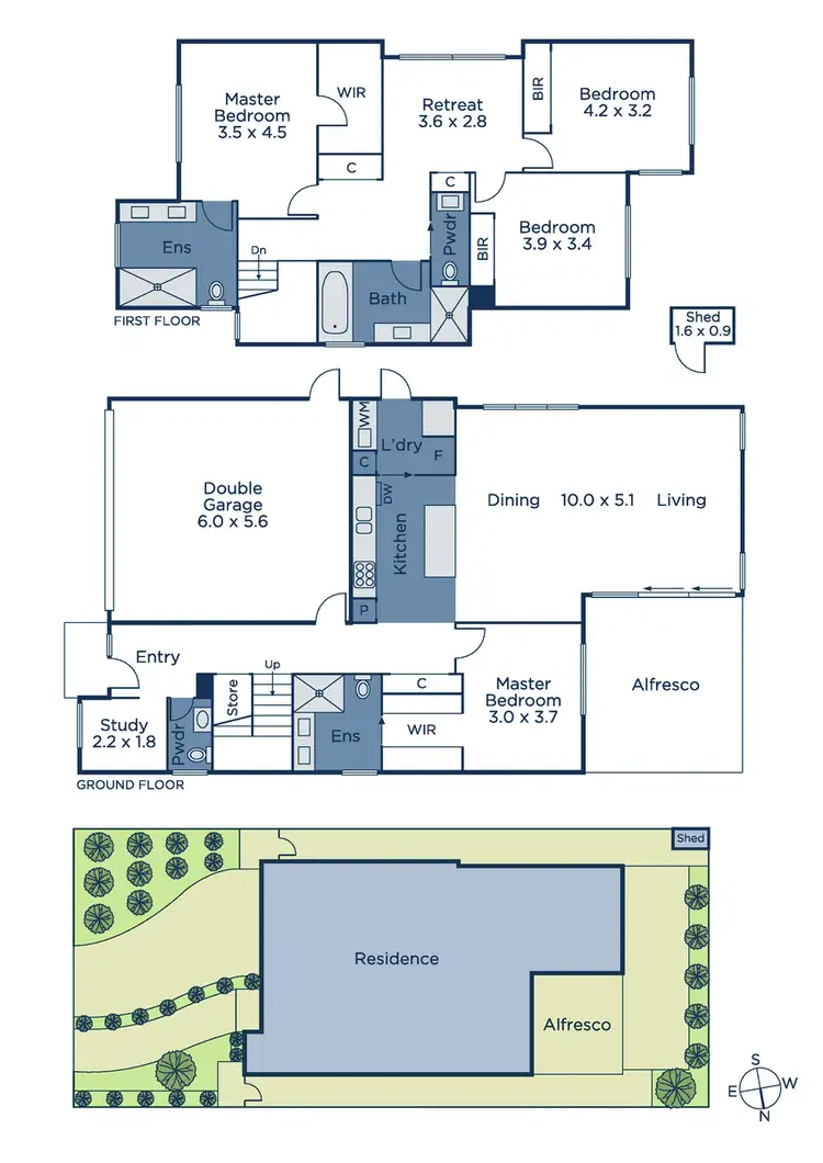 Floorplan of Homely house listing, 4a Aberdeen Road, Blackburn South VIC 3130