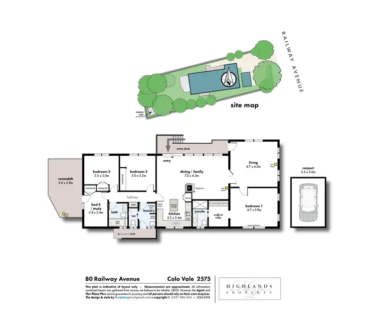 Floorplan of Homely house listing, 80 Railway Avenue, Colo Vale NSW 2575