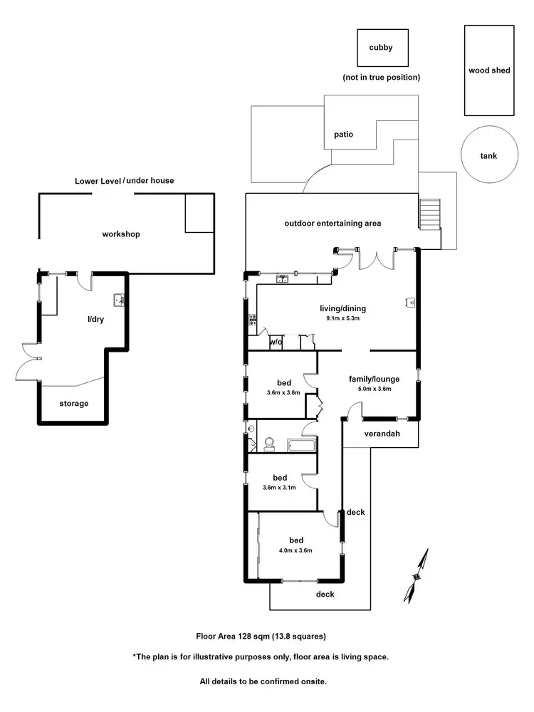 Floorplan of Homely house listing, 10 Liege Street, Selby VIC 3159
