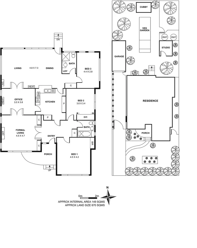 Floorplan of Homely house listing, 57 Fakenham Road, Ashburton VIC 3147