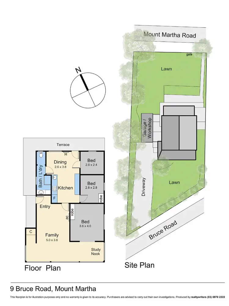 Floorplan of Homely house listing, 9 Bruce Road, Mount Martha VIC 3934