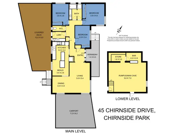 Floorplan of Homely house listing, 45 Chirnside Drive, Chirnside Park VIC 3116