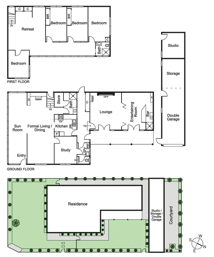 Floorplan of Homely house listing, 51 Ardyne Street, Murrumbeena VIC 3163