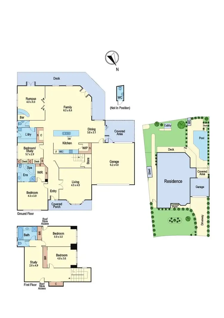Floorplan of Homely house listing, 7 Harlin Street, Doreen VIC 3754
