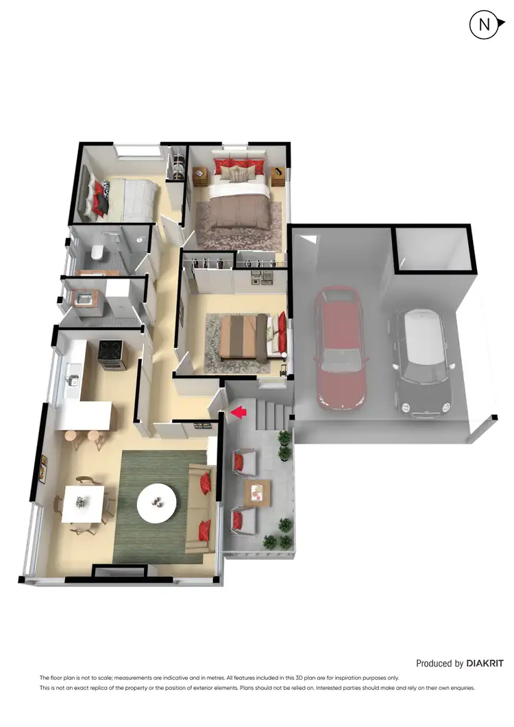 Floorplan of Homely house listing, 74 Frankston - Flinders Road, Frankston VIC 3199