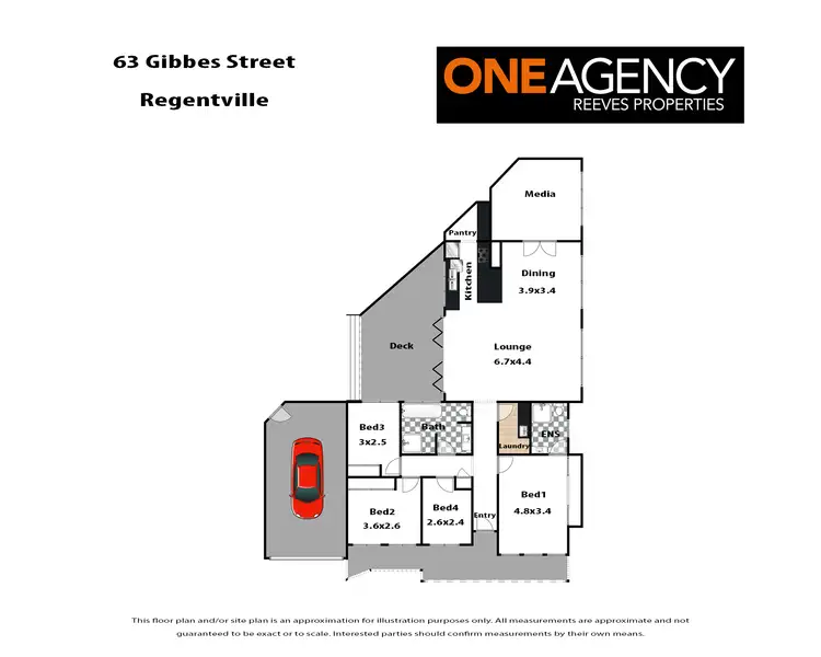 Floorplan of Homely house listing, 63 Gibbes Street, Regentville NSW 2745
