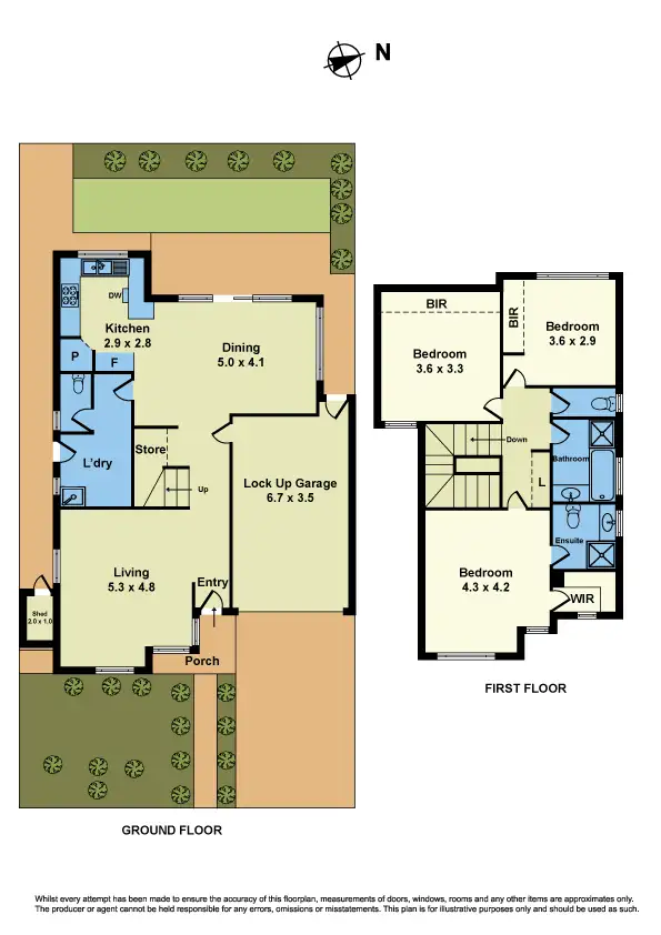 Floorplan of Homely townhouse listing, 3/53-55 Kyle Road, Altona North VIC 3025