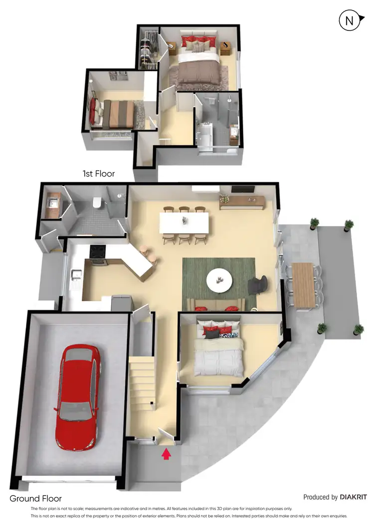 Floorplan of Homely house listing, 1/46 Frankston - Flinders Road, Frankston VIC 3199