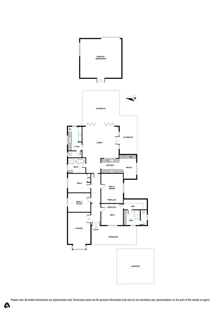 Floorplan of Homely house listing, 6 Nanson Street, Wembley WA 6014