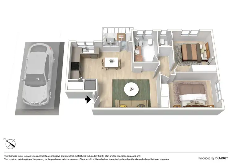 Floorplan of Homely apartment listing, 17/19 Dalgety Street, St Kilda VIC 3182