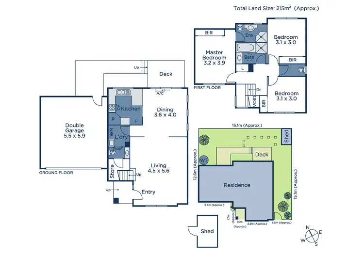 Floorplan of Homely townhouse listing, 5/28 Bayswater Road, Croydon VIC 3136