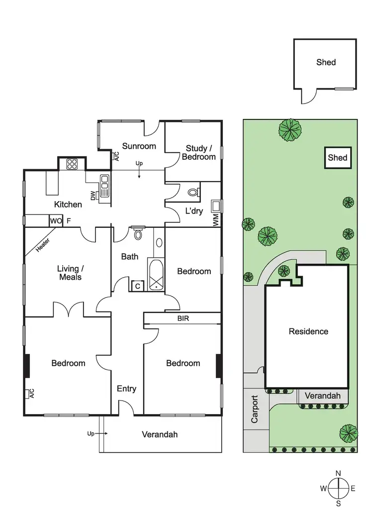 Floorplan of Homely house listing, 8 Murchison Street, St Kilda East VIC 3183